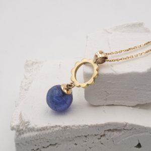 Sunrise, purple sky - Necklace - Image 2