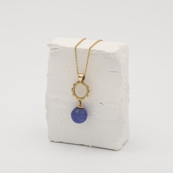 Sunrise, purple sky - Necklace
