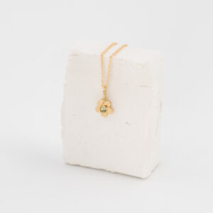Secret Garden Daisy Pendant - Sage Green Sapphire - Image 2