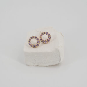 Sapphire Sunset Earrings - Image 3