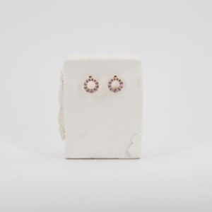 Sapphire Sunset Earrings - Image 2