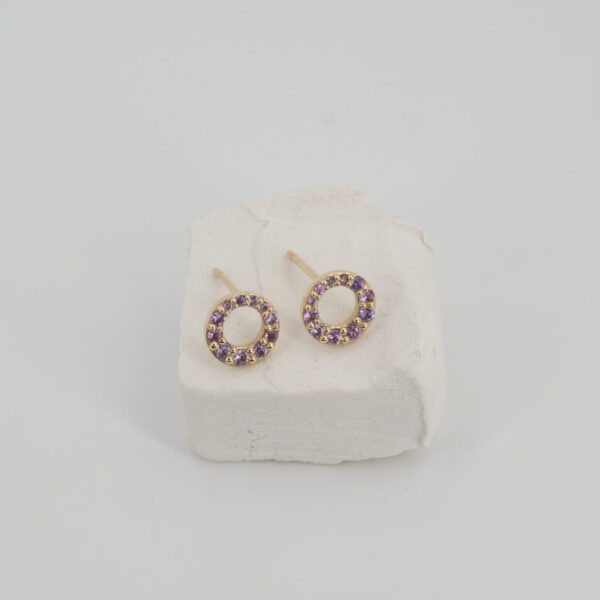Sapphire Sunset Earrings