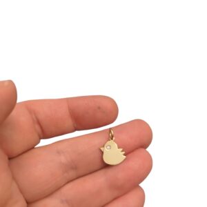 Curious Little Bird Charm