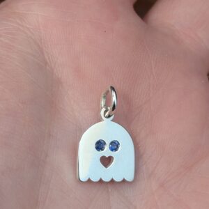 Ghostie pendant- Silver