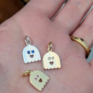Ghostie Pendant -18k yellow gold - Image 2