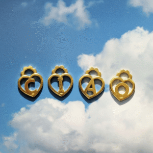 Love Letter Pendant - Gold