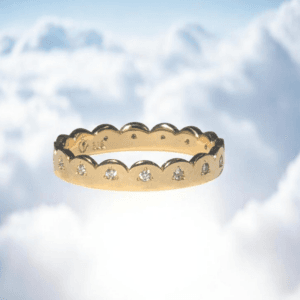 Cumulus Cloud Ring Diamond
